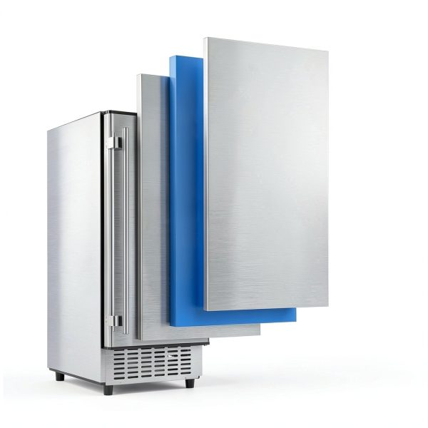 Coolake Commercial Ice Machine High Capacity Undercounter-5