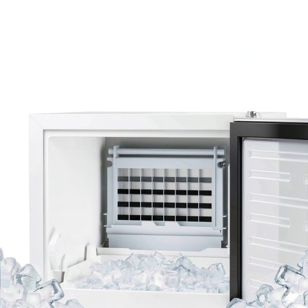 Coolski Commercial Ice Machine 80lb Daily Stainless Steel-1
