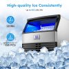 Mojgar Commercial Ice Machine 450LBS Stainless Steel-1
