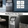 Feelfunn Commercial Ice Machine 100 lbs Daily Stainless-6