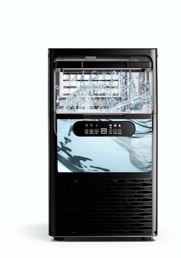EUHOMY Commercial Ice Machine 80 lbs Daily Copper Compressor-4