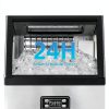 COWSAR Commercial Ice Machine Stainless Steel 100 lbs Daily-3