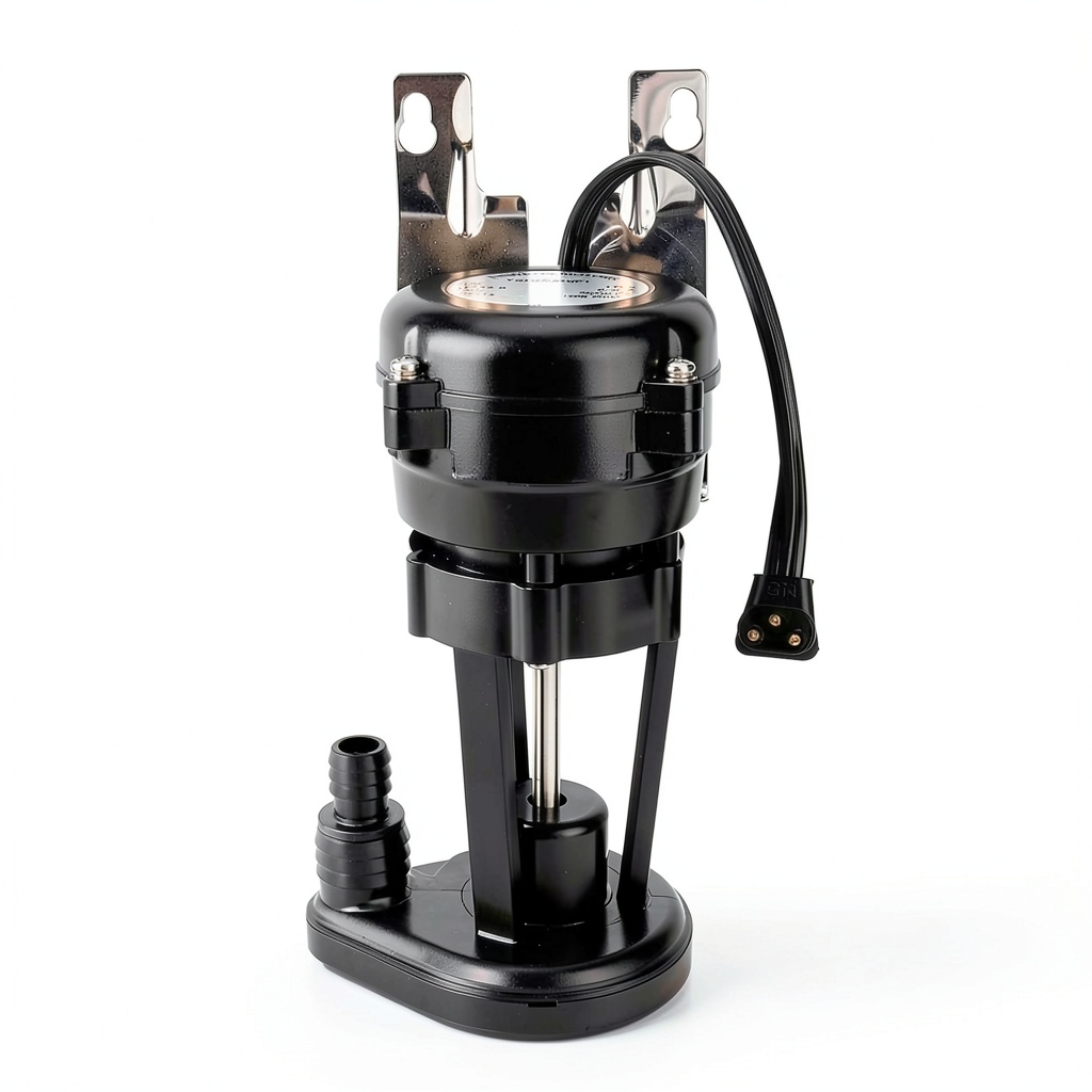 VODCACA water pump installed in a Manitowoc ice machine
