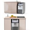 COWSAR Commercial Ice Machine Stainless Steel 100 lbs Daily-4