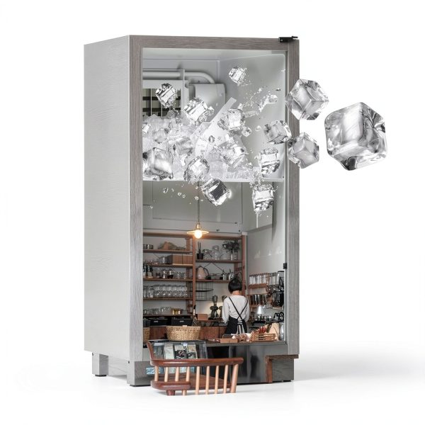 Coolake Commercial Ice Machine High Capacity Undercounter-4