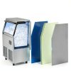 Coolski Commercial Ice Machine 100lb Daily Stainless Steel-6