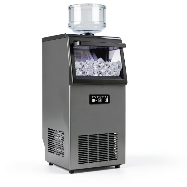 AMADVI Commercial Ice Maker Stainless Steel Fast Ice-7