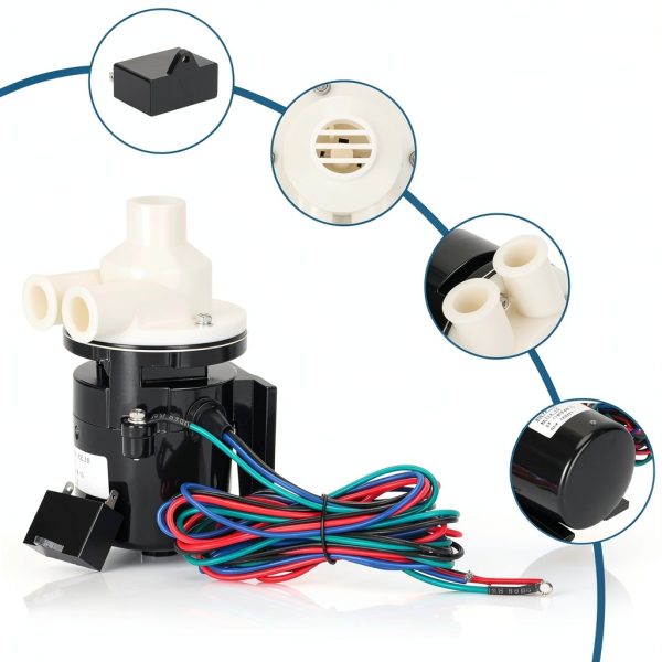 Yendse PA0613 Ice Machine Water Pump Cast Iron Universal Fit-5