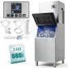 Lioncho Commercial Ice Machine Efficient Titanium Compressor-0