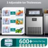Lioncho Commercial Ice Machine 200lbs Daily Energy Saving-2