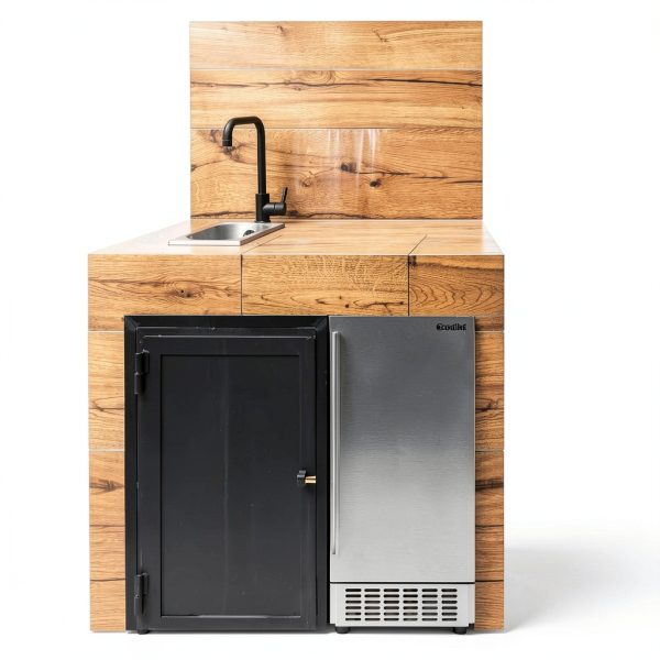 Coolski Commercial Ice Machine 80lb Daily Stainless Steel-8