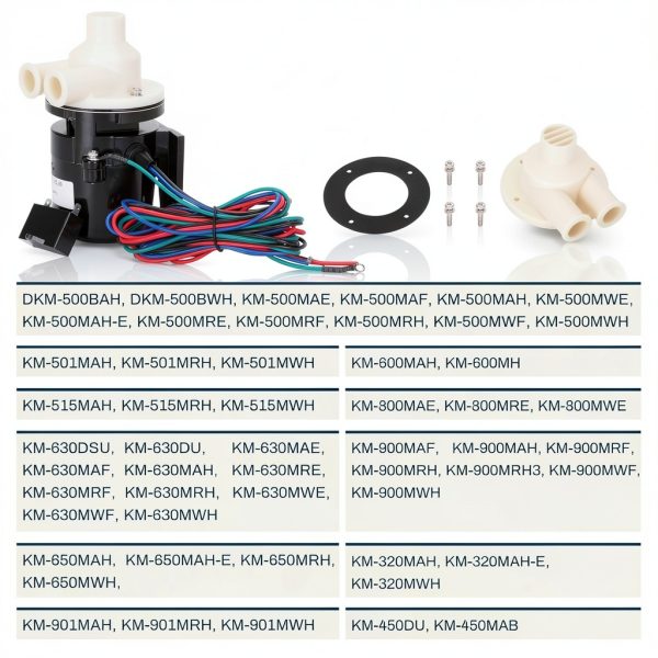Yendse PA0613 Ice Machine Water Pump Cast Iron Universal Fit-4