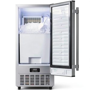 Coolake Commercial Ice Machine High Capacity Undercounter-0