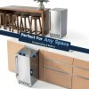 Coolski Commercial Ice Machine 80lb Daily Stainless Steel-5