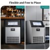 Lioncho Commercial Ice Machine 200lbs Daily Energy Saving-6