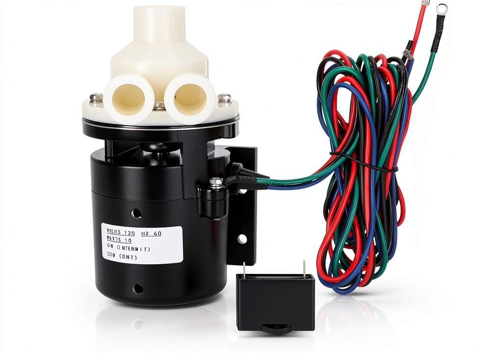Yendse PA0613 water pump showing cast iron construction and brushed finish