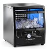 EUHOMY Commercial Ice Machine 80 lbs Daily Copper Compressor-1