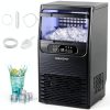 EUHOMY Commercial Ice Machine 80 lbs Daily Copper Compressor-0