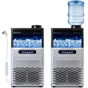 Amzgachfktch Commercial Ice Machine 100lbs Daily Self-0