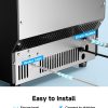 Feelfunn Commercial Ice Machine 100 lbs Daily Stainless-4