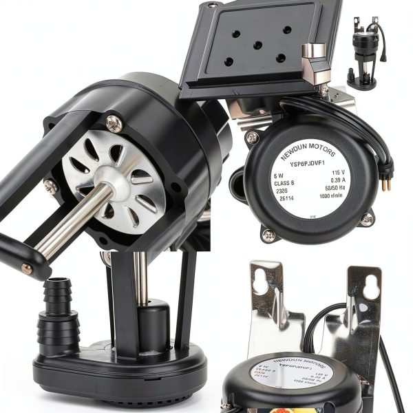 VODCACA Ice Machine Water Pump Durable Aluminum Steel-2