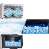 Amzgachfktch Commercial Ice Machine 100lbs Daily Self-4