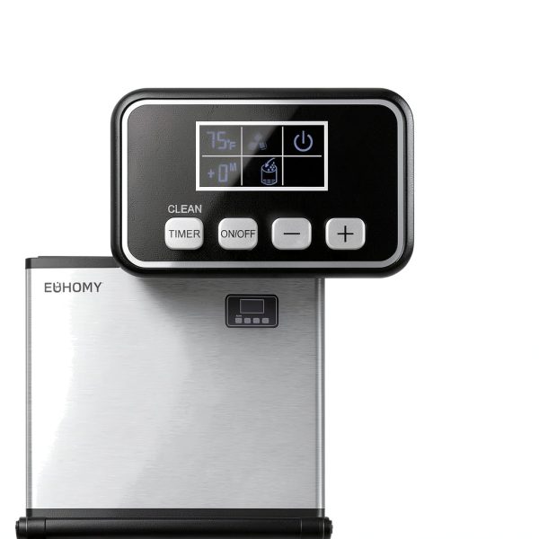 Euhomy Commercial Ice Maker Silver 500lb Daily-3