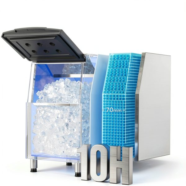 Commercial Ice Machine Mojgar Copper Compressor-3