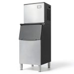 Euhomy Commercial Ice Maker Silver 500lb Daily-0
