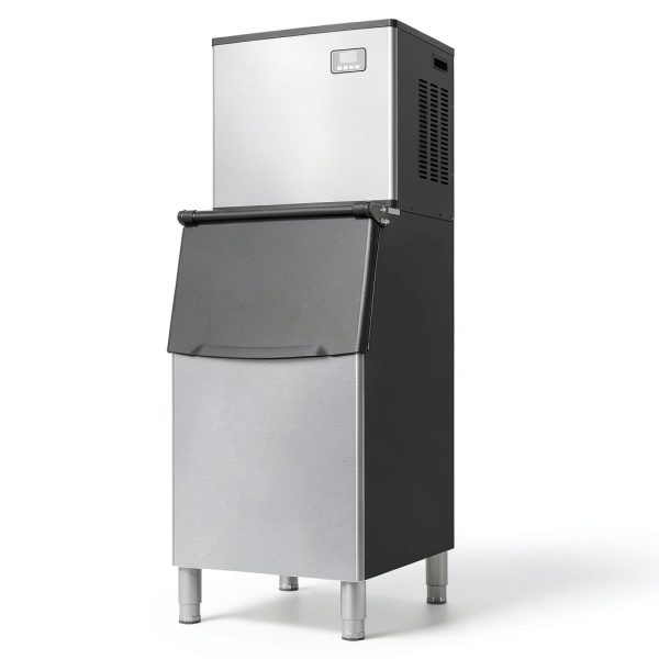 Euhomy Commercial Ice Maker Silver 500lb Daily-0