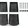 Gutter Downspout Extension 2 Pack Black Jamphaza Splash Block-3