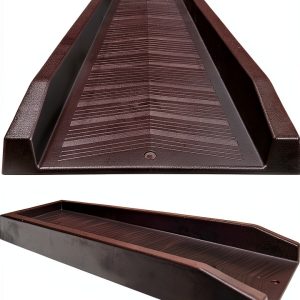 Master Mark Splash Block Downspout Extension 24in Brown HDPE-0