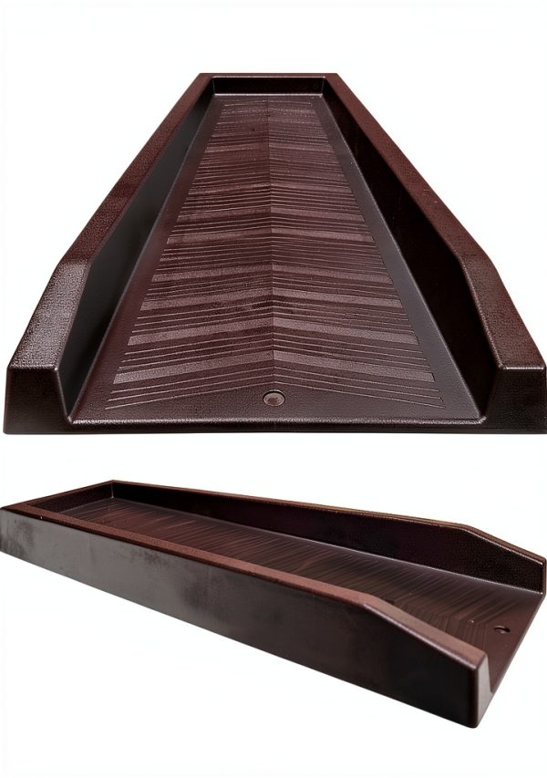 Master Mark Splash Block Downspout Extension 24in Brown HDPE-0