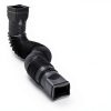 Amerimax Green Flexible Downspout Extension Connector 55in Vinyl-4