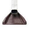 Master Mark Splash Block Downspout Extension 24in Brown HDPE-1