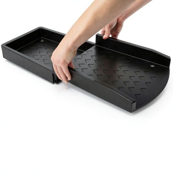 Gutter Downspout Extension 2 Pack Black Jamphaza Splash Block-2