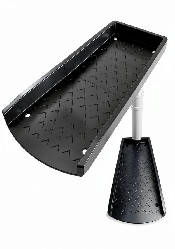 Gutter Downspout Extension 2 Pack Black Jamphaza Splash Block-4