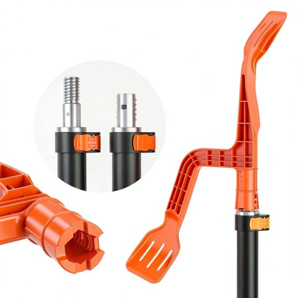 Gutter Cleaning Tool KINGLEV HT095 Orange Rake with Threaded Guard-5