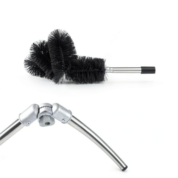 Gutter Cleaning Tool Krbnk 13FT Adjustable Pole with 180 Swivel Head-2
