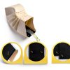 Gutter Noise Dampener- 2 Pack Rain Gutter Downspout Silencer Portable Silencer Insert Adjustable Drip Silencer- 3in-3
