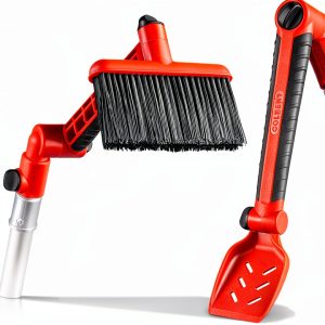 Multi-Angle Gutter Cleaning Tool by COLBENT – Gutter Scoop & Brush Kit-0